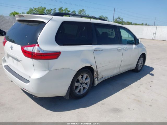5TDYK3DCXFS663083 Toyota Sienna Xle 8 Passenger