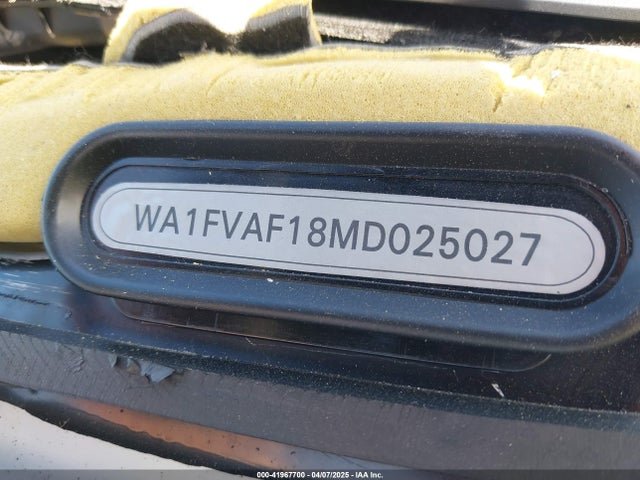 WA1FVAF18MD025027 Audi Q8 Prestige 55 Tfsi Quattro Tiptronic