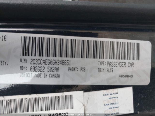 2C3CCAEG0GH348651 Chrysler 300C