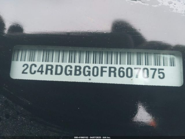 2C4RDGBG0FR607075 Dodge Grand Caravan American Value Pkg