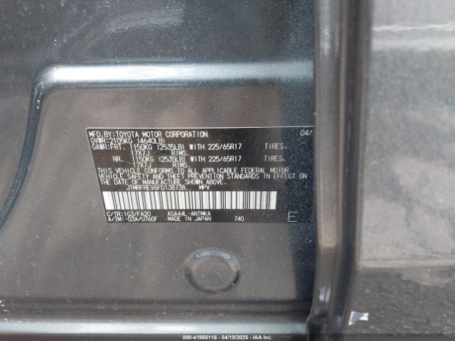 JTMRFREV6FD138738 Toyota Rav4 Xle