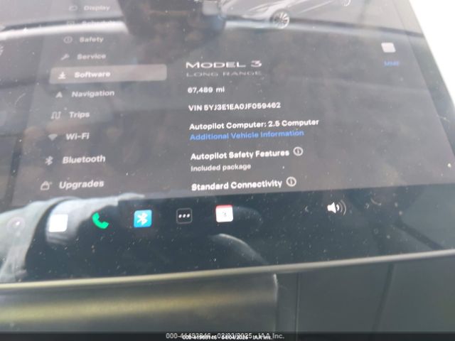 5YJ3E1EA0JF059462 Tesla Model 3 Long Range/mid Range
