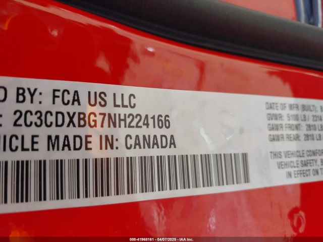 2022 DODGE CHARGER 2C3CDXBG7NH224166 Photo 8