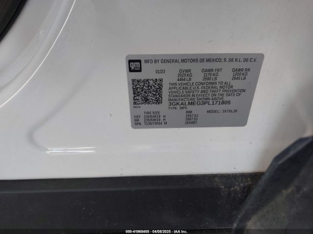 3GKALMEG3PL171805 GMC Terrain Fwd Sle