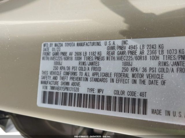 7MMVABXY5PN131528 Mazda Cx-50 2.5 Turbo Meridian Edition
