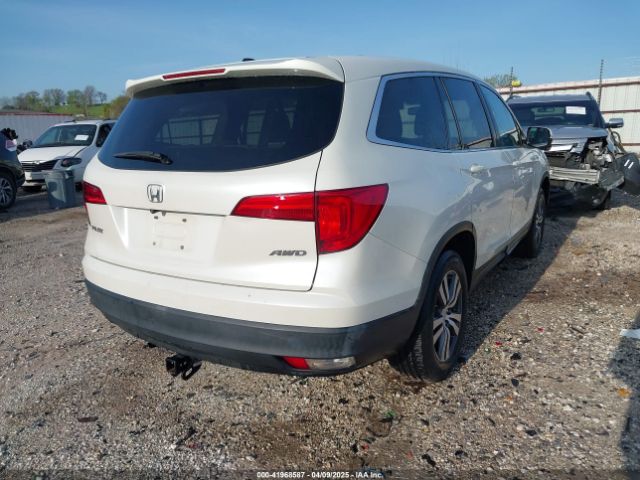 5FNYF6H75GB124170 Honda Pilot Ex-l