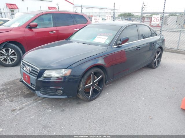 2012 AUDI A4 WAUBFAFL8CN019298 Photo 1