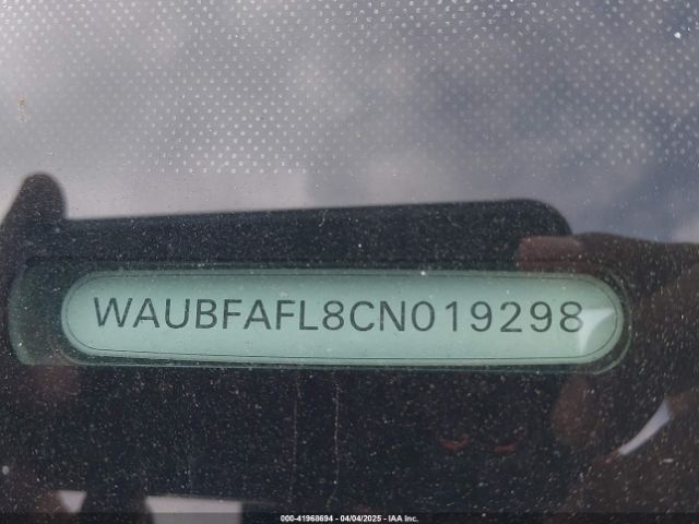 2012 AUDI A4 WAUBFAFL8CN019298 Photo 8