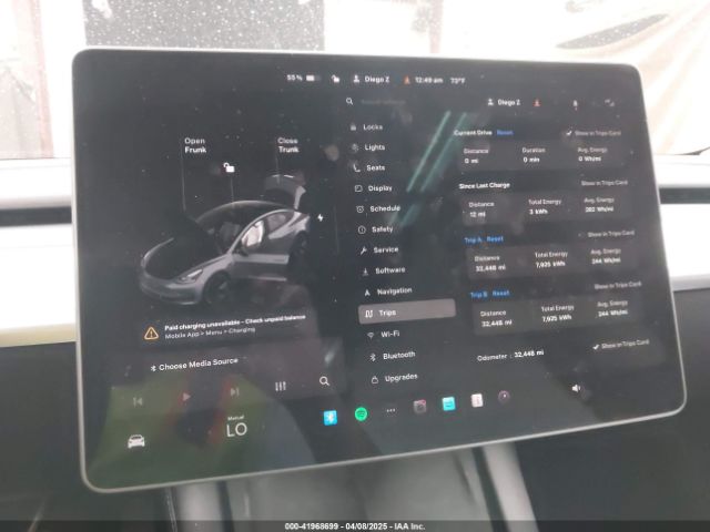 5YJ3E1EA9PF639723 Tesla Model 3 Rear-wheel Drive