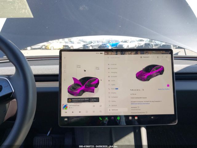 5YJ3E1EAXRF724234 Tesla MODEL 3