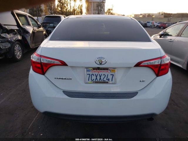 5YFBURHE4EP017639 Toyota Corolla Le Plus