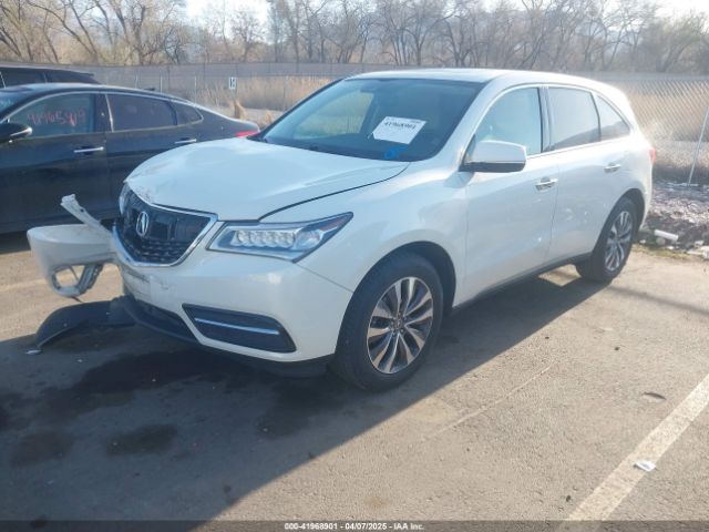 5FRYD4H49GB045079 Acura Mdx Technology   Acurawatch Plus Packages/technology Package