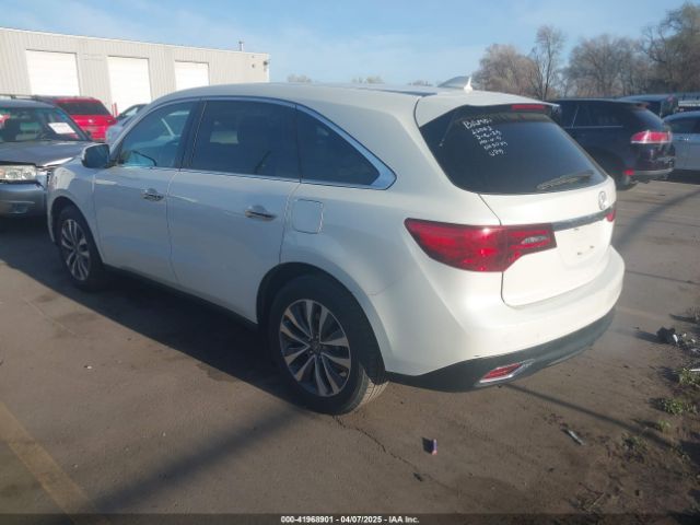 5FRYD4H49GB045079 Acura Mdx Technology   Acurawatch Plus Packages/technology Package