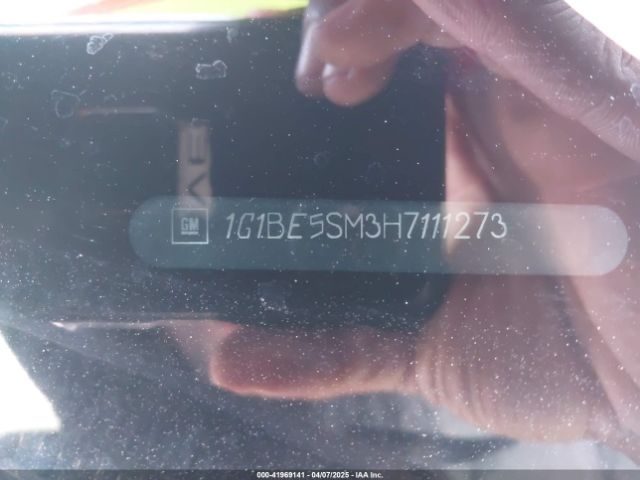 1G1BE5SM3H7111273 Chevrolet Cruze Lt Auto