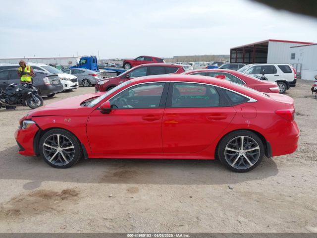 2HGFE1F92PH309581 Honda Civic Touring