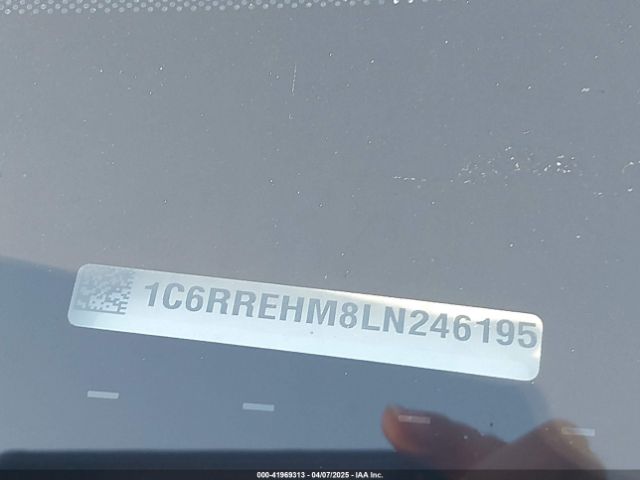 1C6RREHM8LN246195 RAM 1500 Limited  4x2 5'7 Box