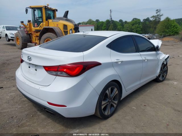 KMHDH4AH6FU322211 Hyundai Elantra Sport