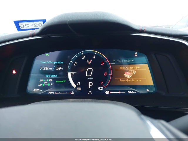 1G1YA2D44R5107537 Chevrolet Corvette Stingray Rwd  1lt