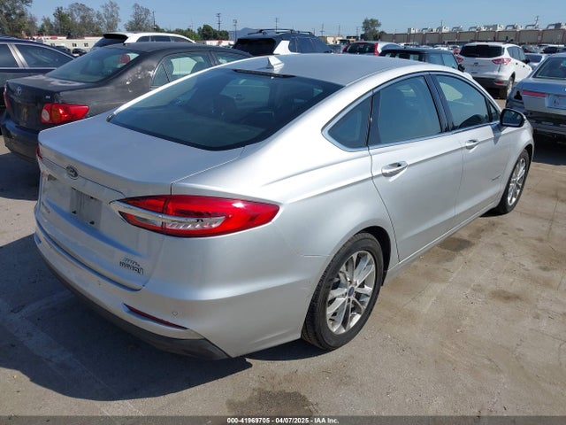 Ford Fusion Hybrid Sel 2019 3FA6P0MU8KR189542 Image 4