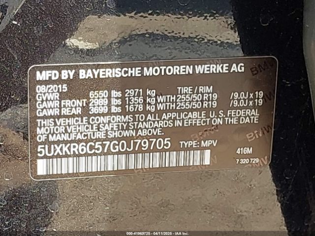 5UXKR6C57G0J79705 BMW X5 Xdrive50i