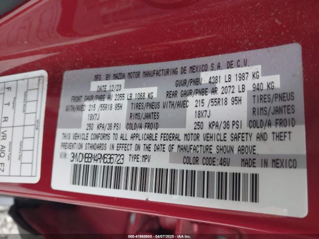 3MVDMBBM4RM636723 Mazda Cx-30 2.5 S Select Sport