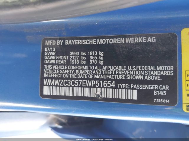 WMWZC3C57EWP51654 Mini Countryman Cooper S