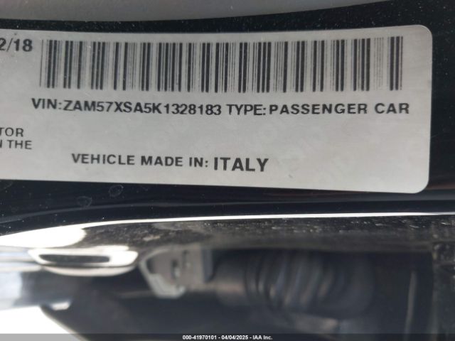 ZAM57XSA5K1328183 Maserati Ghibli