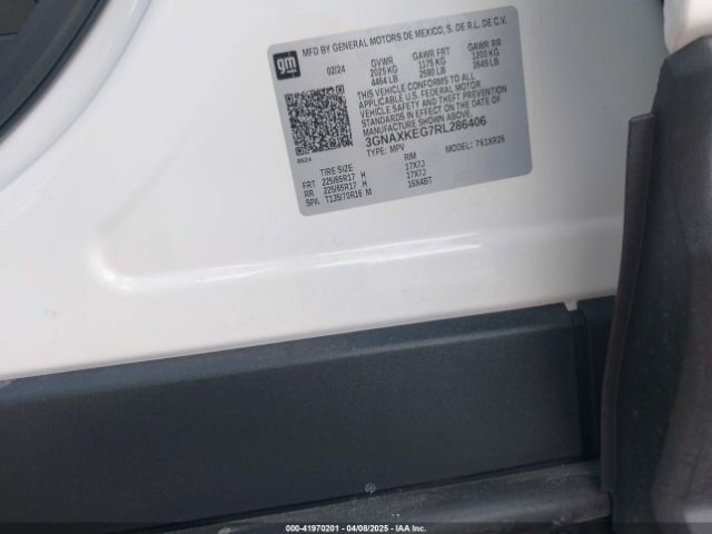 3GNAXKEG7RL286406 Chevrolet Equinox Fwd Lt
