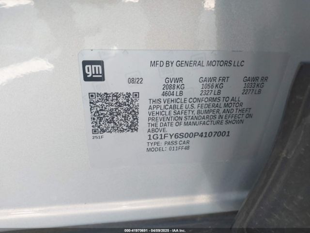 2023 CHEVROLET BOLT EUV 1G1FY6S00P4107001 Photo 8