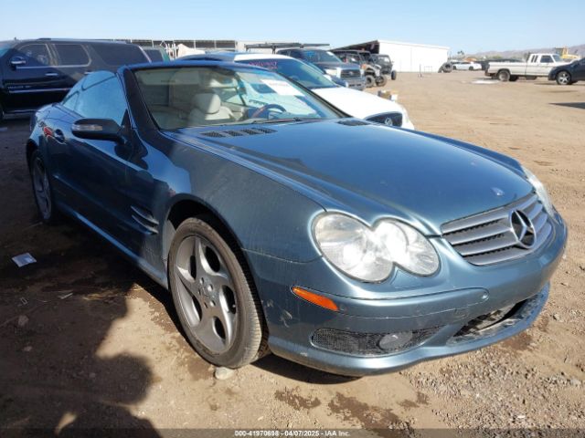 2005 MERCEDES-BENZ SL 500 WDBSK75F95F106944