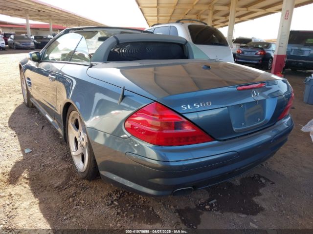2005 MERCEDES-BENZ SL 500 WDBSK75F95F106944 Photo 2