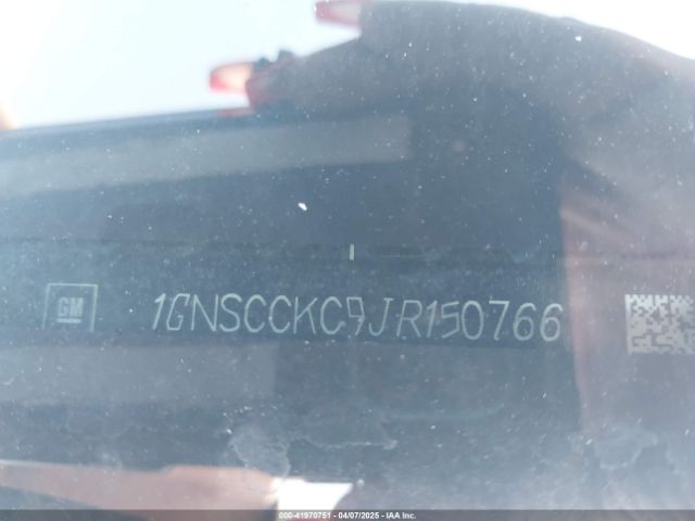1GNSCCKC9JR150766 Chevrolet Tahoe Premier