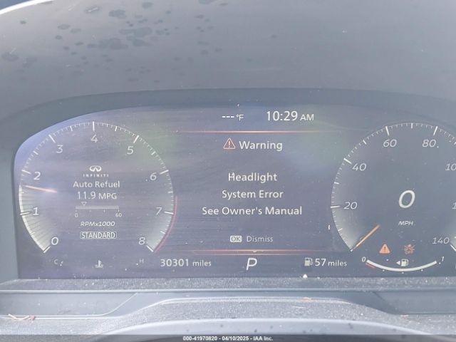 5N1DL1GR6PC357982 Infiniti Qx60 Sensory
