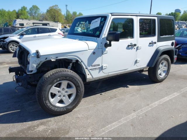 1C4BJWDG3HL574182 Jeep Wrangler Unlimited Sport 4x4
