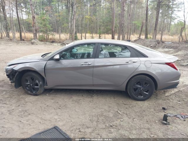 KMHLM4AJ3PU059056 Hyundai Elantra Hybrid Blue