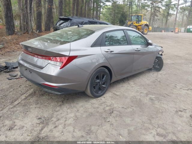 KMHLM4AJ3PU059056 Hyundai Elantra Hybrid Blue