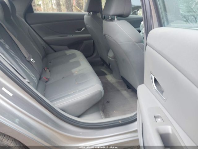 KMHLM4AJ3PU059056 Hyundai Elantra Hybrid Blue