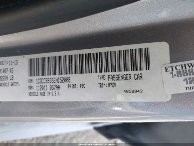 1C3CCBBG5EN152008 Chrysler 200 Touring