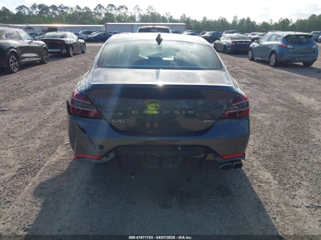 KMTG34TA4PU126965 Genesis G70 2.0t Awd