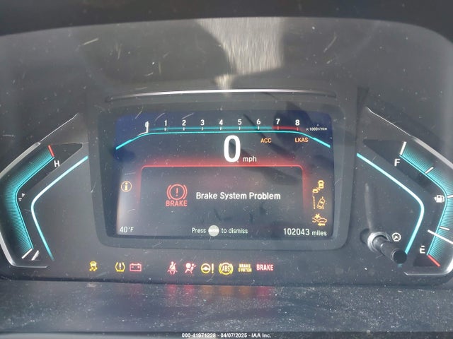 5FNRL6H75JB068929 Honda Odyssey Ex-l