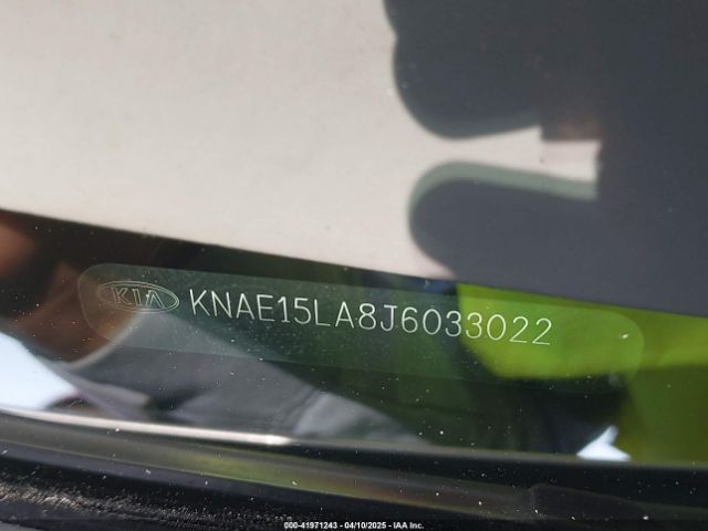 KNAE15LA8J6033022 KIA tgdi theta ii