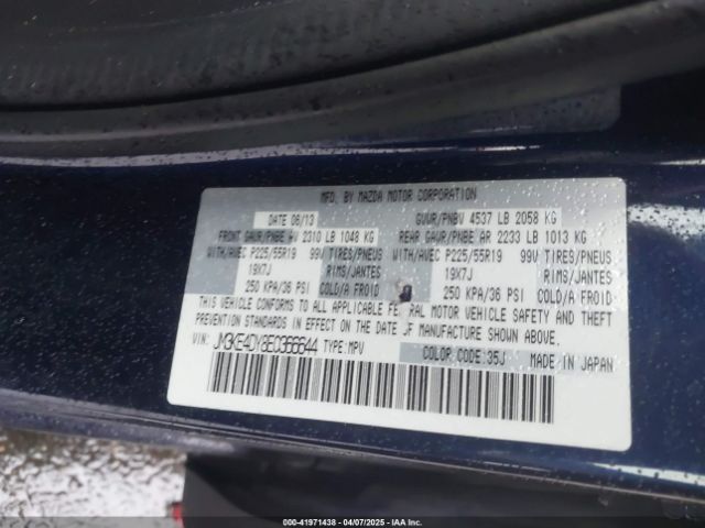 JM3KE4DY8E0366644 Mazda Cx-5 Grand Touring