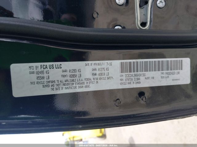 2C3CDXL90GH301561 Dodge Charger Srt Hellcat