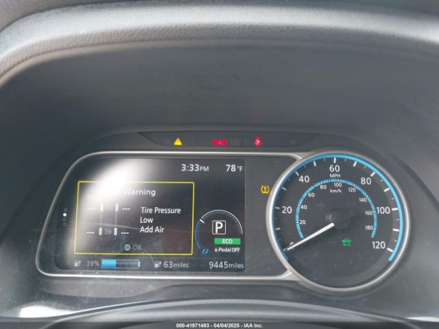1N4AZ1BV8PC562204 Nissan Leaf S 40 Kwh