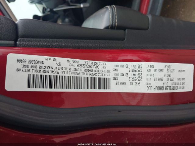 1C4PJLDS6EW223639 Jeep Cherokee Limited