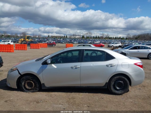 5YFBURHE1GP394996 Toyota COROLLA L