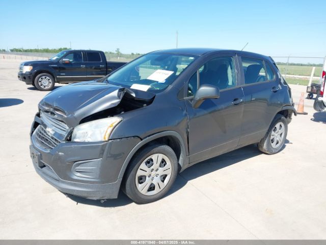 3GNCJKSB8GL213447 Chevrolet Trax 1ls