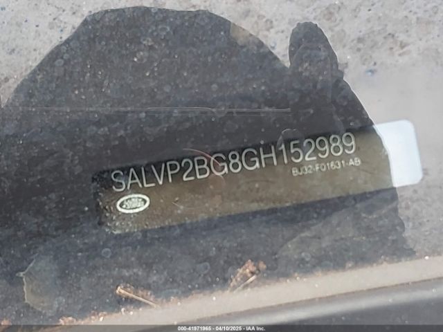 SALVP2BG8GH152989 Land Rover Range Rover Evoque Se/se Premium