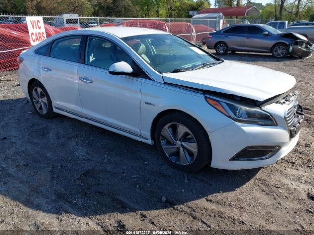 Auction sale of the 2017 Hyundai Sonata Plug-in Hybrid Limited, vin: KMHE54L20HA043685, lot number: 41972217