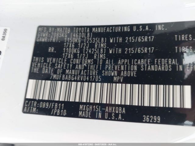2024 TOYOTA COROLLA CROSS HYBRID 7MUFBABG4RV041705 Photo 8